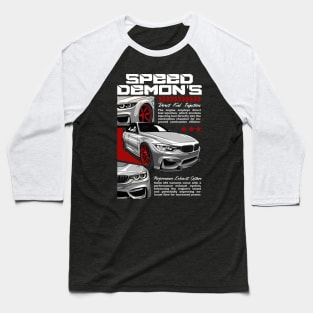 M3 F80 Speed Demon's Baseball T-Shirt